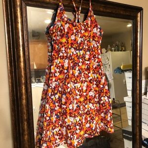 Outdoor Voices OV Paprika Blooms Exercise Dress